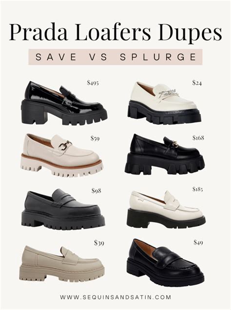 prada mokassins dupe|prada loafers look dupe.